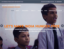 Tablet Screenshot of dbmindia.org
